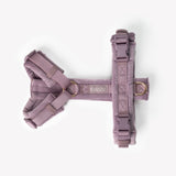 Lilac - velvet dog harness