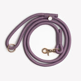 Lilac - braided rope leash