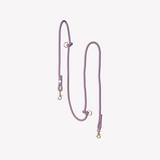 Lilac - hands free braided leash