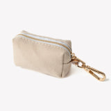 Tan - poop bag holder