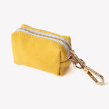 Yellow - poop bag holder