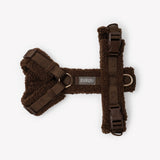 Brown - sherpa dog harness