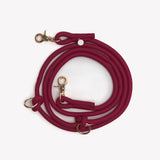 Bordeaux - hands free braided leash