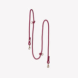 Bordeaux - hands free braided leash