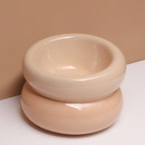 Soufflé Pet Bowl - Cream Beige