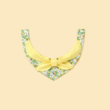 Bowtiful Garden Butter Yellow Floral Bandana