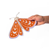 Luna moth canvas toy