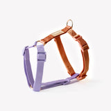 Lavender and Terracotta - Dog strap Harness