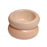 Soufflé Pet Bowl - Cream Beige