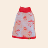Strawberry Knitted Dog Sweater