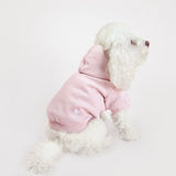 Heart Hoodie - Blush pink