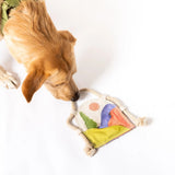 Scenic stasher canvas puzzle toy