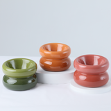 Soufflé Pet Bowl - Avocado Green