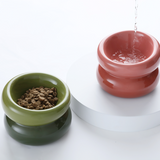Soufflé Pet Bowl - Amber Orange