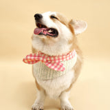 Picnic Bliss Floral Gingham Print Bandana