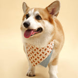 Gingerbread Man Joy Handmade Bandana