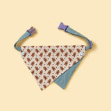 Gingerbread Man Joy Handmade Bandana