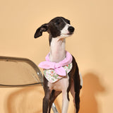 Bowtiful Garden Pink Floral Bandana