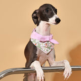 Bowtiful Garden Pink Floral Bandana