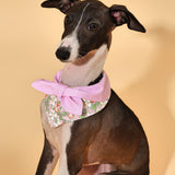 Bowtiful Garden Pink Floral Bandana