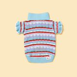 Ocean Blue Ruffle Crochet Short Sleeve Polo Shirt