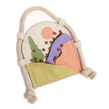Scenic stasher canvas puzzle toy