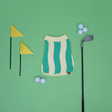 Ziggy Cotton Dog Quarter-Zip Polo