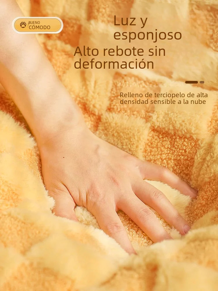 Winter Cat Bed and Mat for Pets - Cozy Dog House