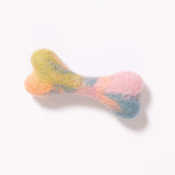 Bone felt wool toy