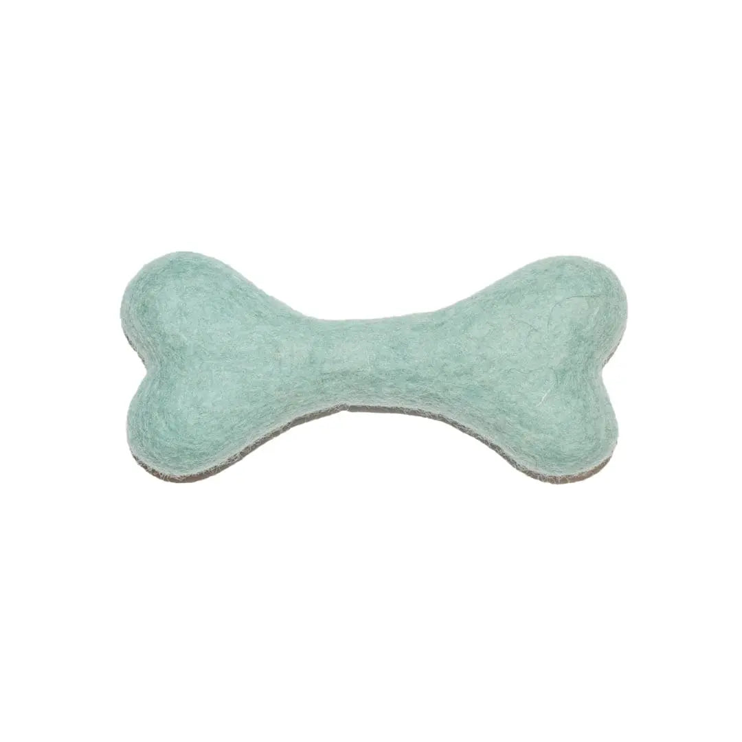 Bone felt wool toy