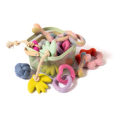 Knot today felt wool puzzle toy