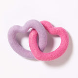 Sweethearts felt wool toy