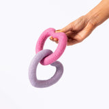 Sweethearts felt wool toy