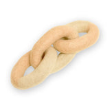 Large link felt wool toy