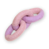 Small link felt wool toy