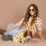 Smiley Dog Cotton T-shirt
