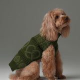 Pretzel Pet Sweater - Olive Green