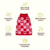 Love Dog Knitted Sweater