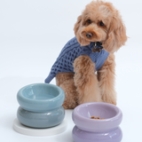 Soufflé Pet Bowl - Frozen Blue