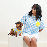 Smiley Dog Cotton T-shirt