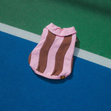 Ziggy Cotton Dog Quarter-Zip Polo